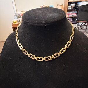 Givenchy Elegant Gold Chain Necklace